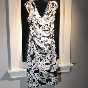 Black and white dress